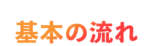 納品までの基本の流れ